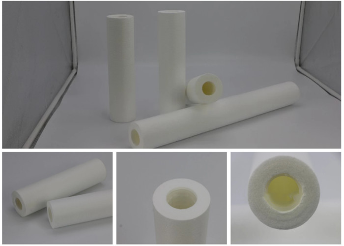 Custom 0.1 Micron Water Filter Cartridge Simple Structure CE Certified