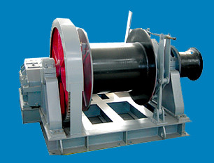 Marine Deck Equipment for Lift Pull and Rotation in Ship Mooring and Anchoring Applications