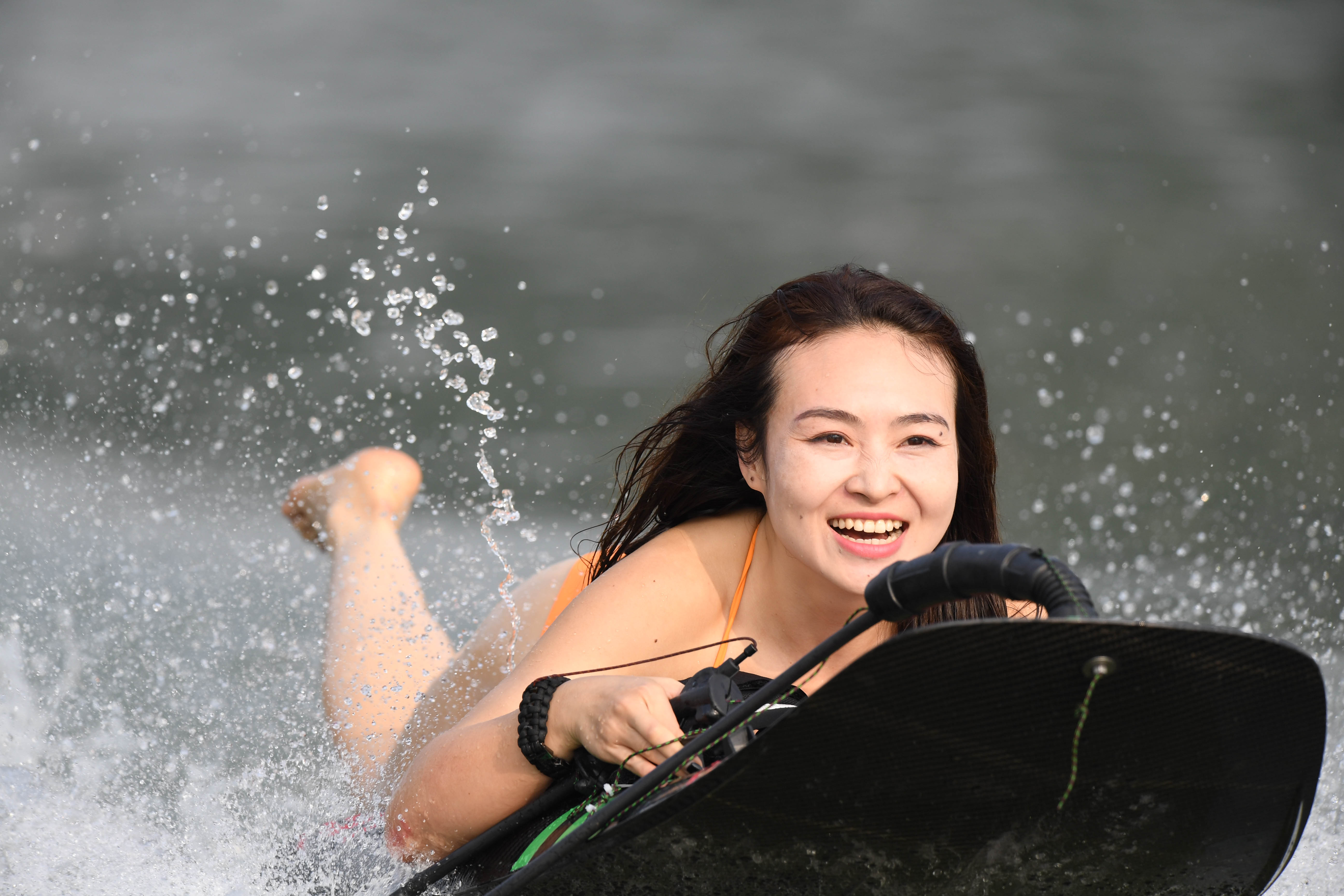 Unisex Wavestorm Moto Support Long Board Surfboards with Flying Motorized Surfboard