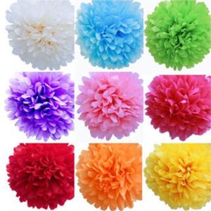 China Colorful Paper Flower For Wedding Party/ Chinese handmade paper honeycomb ball wholesale