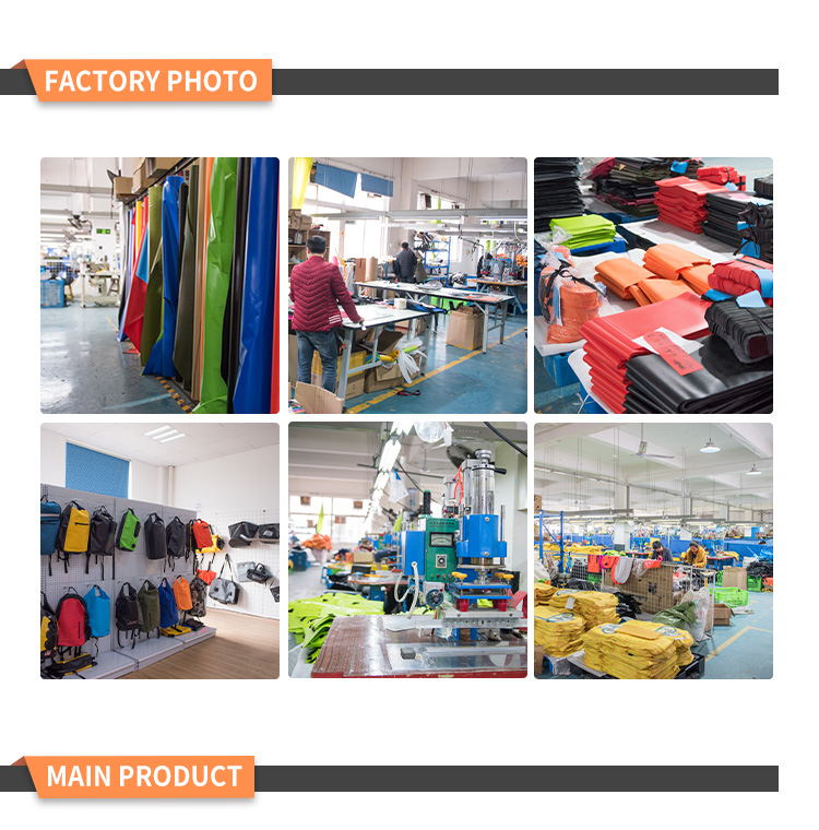 Factory direct sale customization waterproof backpack dry bag pvc swimming Floating Dry Bags