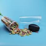 78mm FDA Tested Screw Flower Tea Plastic Food Jars