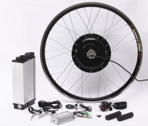 China Fat Tire Electric Bicycle Hub Conversion Kit 20Ah High Capacity Lithium Battery wholesale