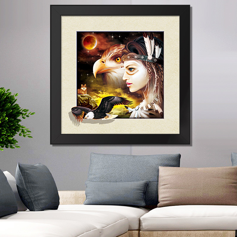5D Pictures Custom Lenticular Printing PET Printing 40x40cm