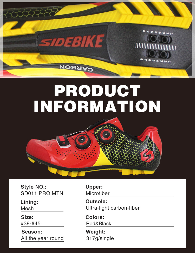 Shockproof Carbon Fiber Cycling Shoes Water Resistant Anti - Collision Design