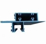 Office Room Aluminum Window Extrusion Profiles , Aluminum Extrusion Profile