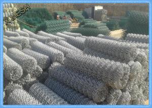 China Acid / Alkali Resistant Mild Steel Wire Chain Link Fence Rolls Galvanized 50x50mm wholesale
