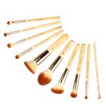 Private Label OEM Natural Bamboo Makeup Brushes For Makeup Professionals