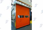 Anti Collision Industrial High Speed Door Flexible Pvc Roll Up Doors