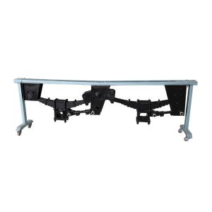 China Black 8mm Independent Suspension Trailer Axles 70MM Hole Q235 wholesale