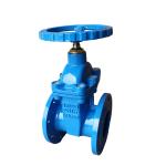 The 6inch 150mm handwheel rubber sealed flange gate valve is used in the tap