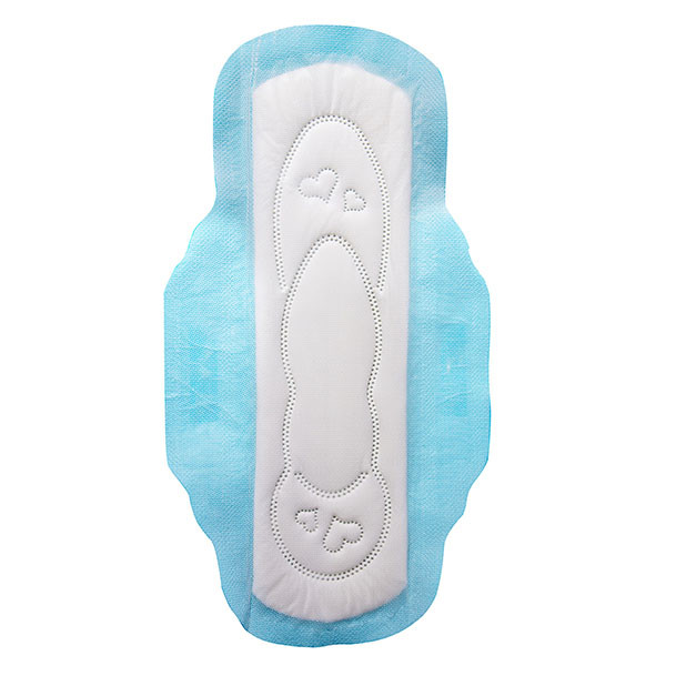 ISO 9001 Women's Period Products Night Use Winged Cotton Pads For Women
