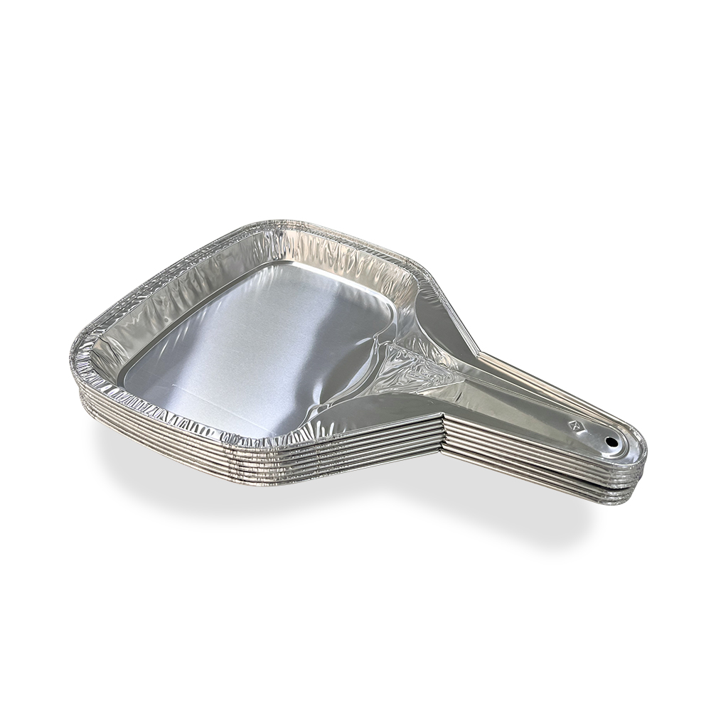 Food Packing Aluminum Foil Containers for Oven Disposable Silver Foil Baking Pan Trays