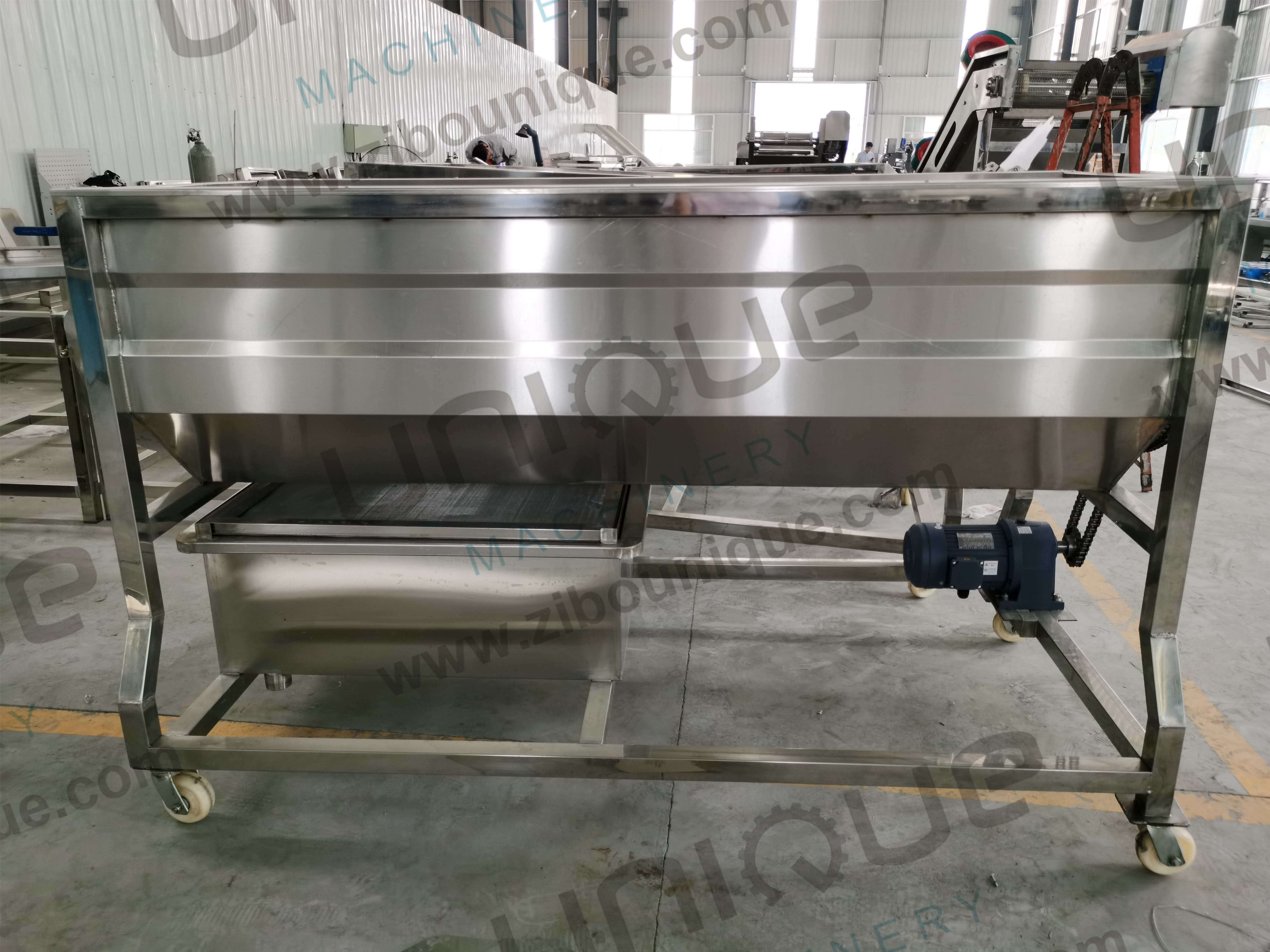 Advanced Dates Palm Processing Machine with Automatic Brush Cleaning and Washing