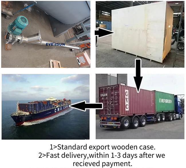 Screw Blade Seal Push Dry Powder Viscous Granule Material Machine