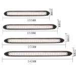 Universal Waterproof Vehicle Daytime Running Lights LED Sequential Flowing Scan