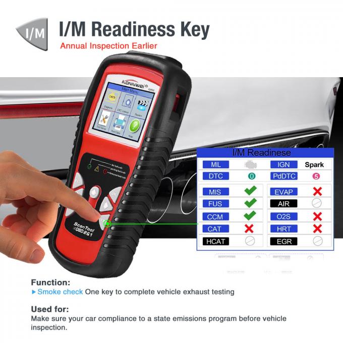 KONNWEI KW830 Code Reader With Live Data / Car Battery Testers Analyzers