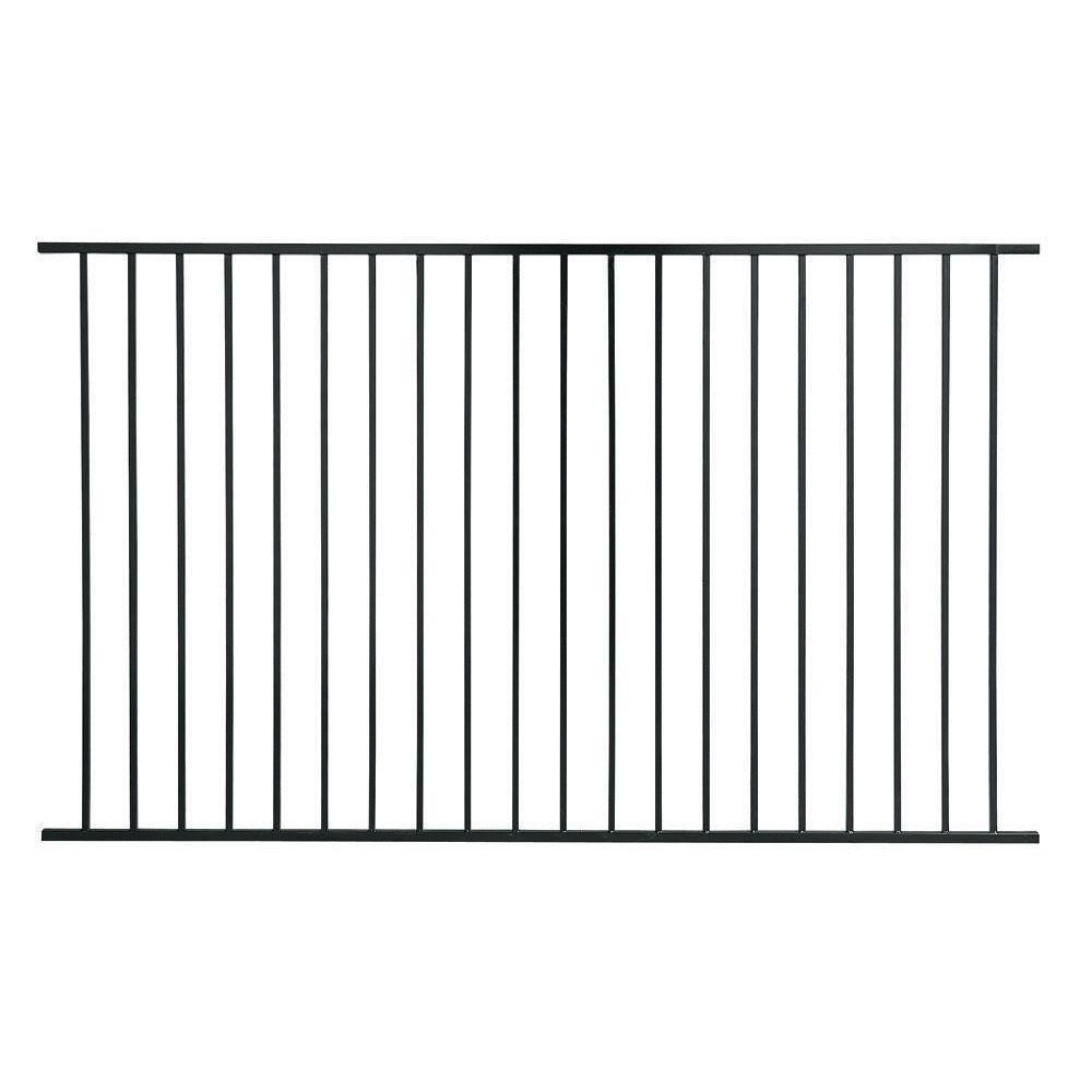 8ft Residential Iron Wrought Fence Commercial Garden Metal Privacy Screen Fence