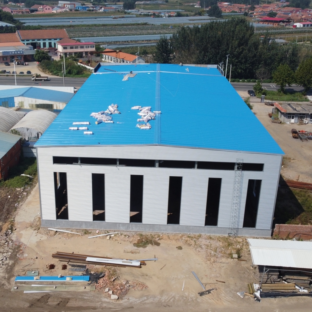 China Q235B EPS Wall PEB Steel Buildings with 50-Year Lifespan wholesale