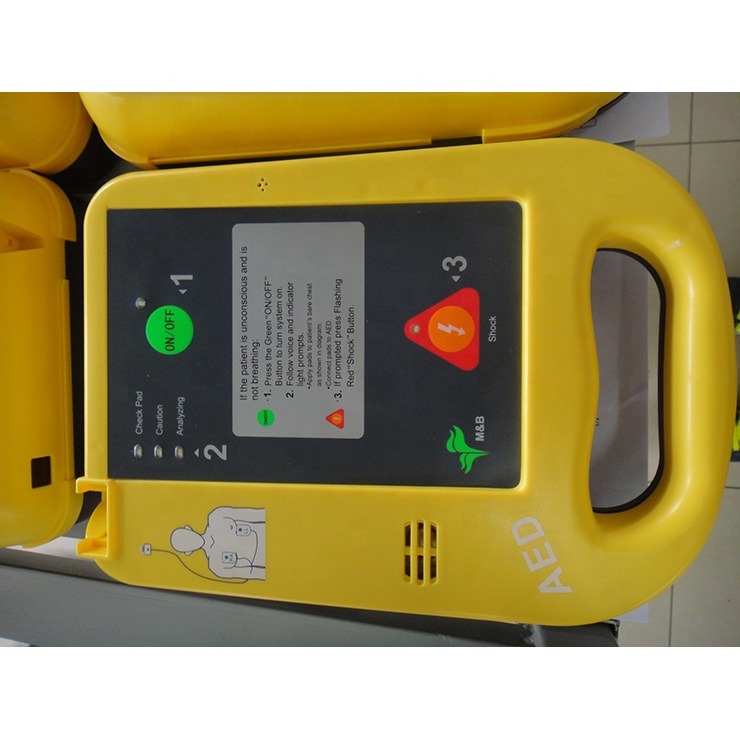 Portable Aed Cardiac Defibrillator Pads Analyzer