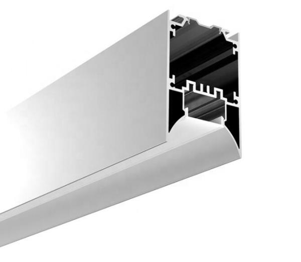 50mm*75mm Indirect Light Linear Pendant LED Module Aluminum LED Profiles for led