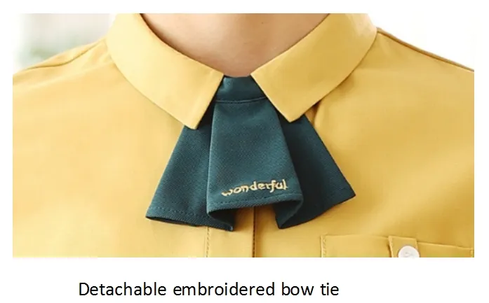 2025 New Fashionable Clothes Manufacturers Full Sleeves Waiter Uniform Design