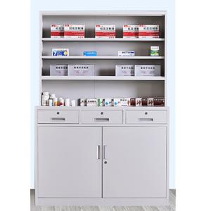 China 0.5mm Three Drawer Medicine Display Cabinet Odourless ODM wholesale