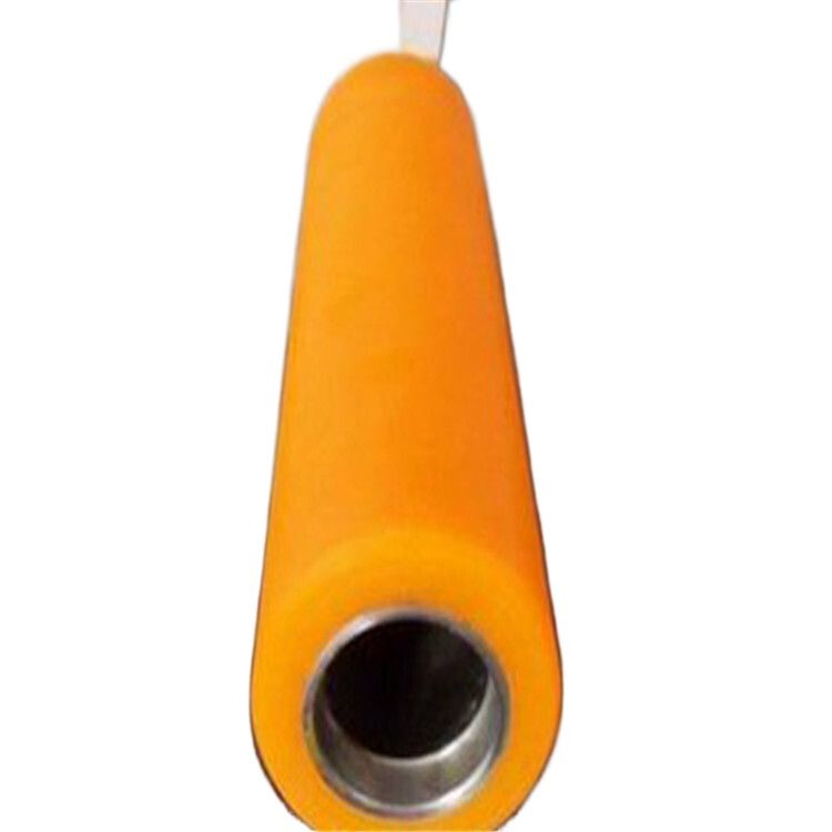 Polyurethane Coated Rollers For Machinery Cementing Machine Rubber Roller any colour