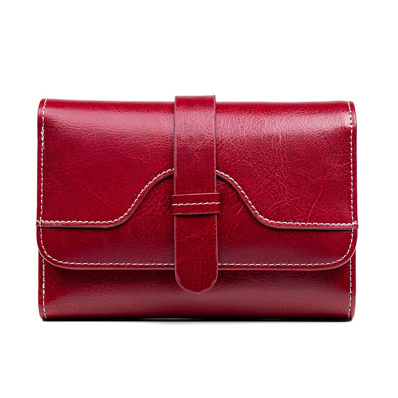 Mini Wallets Short Tassel Fashion Purse for Women Nylon Lining Material and Sample