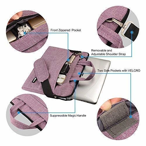 15.6 16 Inch Laptop Carrying Case Multi Functional Notebook Sleeve Bag