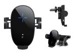 Car Mount Auto Clamping 15W QI Wireless Car Charger