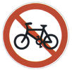 Sale Non-motor Vehicles Prohibition Driving Signs Reflective Film Round Metal Cards