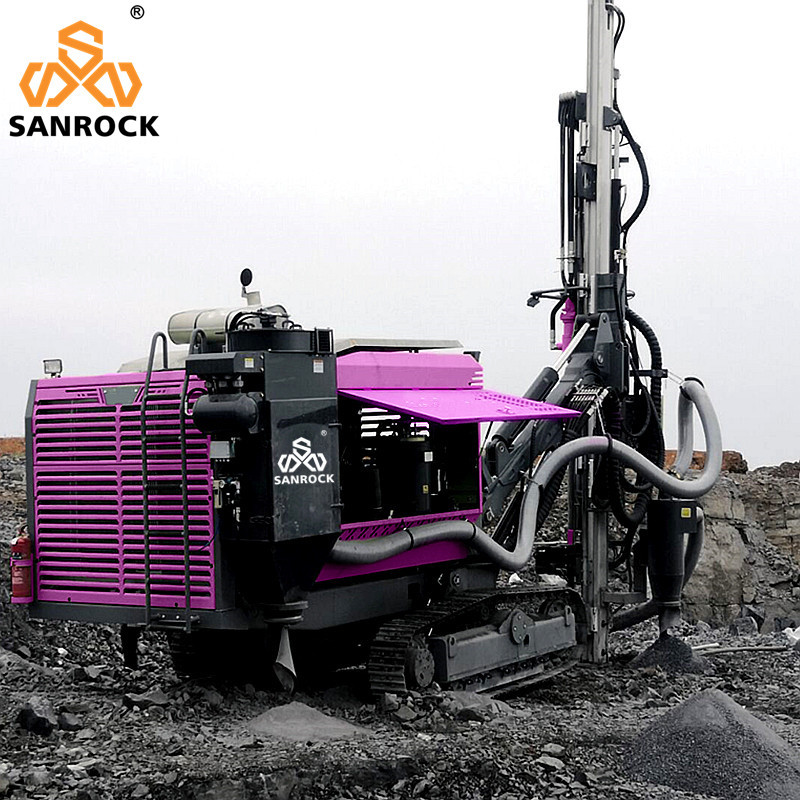 DTH Drilling Machine Mining Blast Hole Drilling Equipment Crawler Hydraulic Drilling Rig