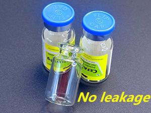 China Pharmaceutical Medical Glass Vial Clear With Flip Off Cap 7ml 10ml wholesale