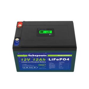 China Hot Sale Factory Customized 12v 12Ah Discharge Current 6A Lifepo4 Battery With Prominent Capacity wholesale