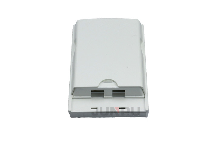 wall mount 2 port Fiber Access Terminal Box FTTH ABS material IP65