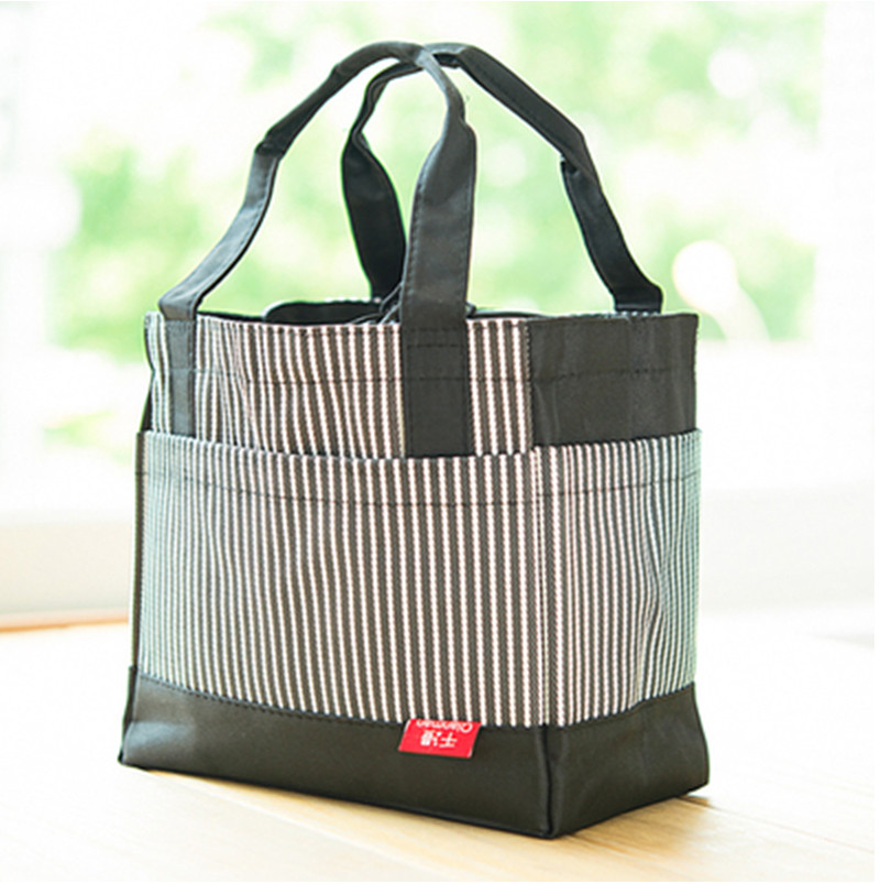 FDA Approved PEVA Lining Insulated Lunch Tote For Food
