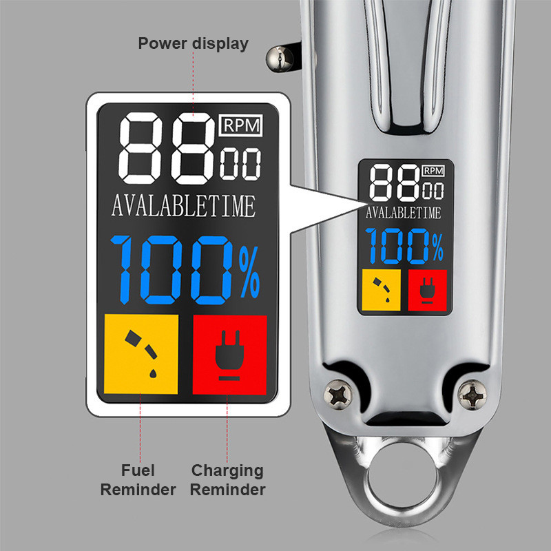 Rechargeable Adjustable Hair Trimmer Clippers 100v-240v Men Personal Care