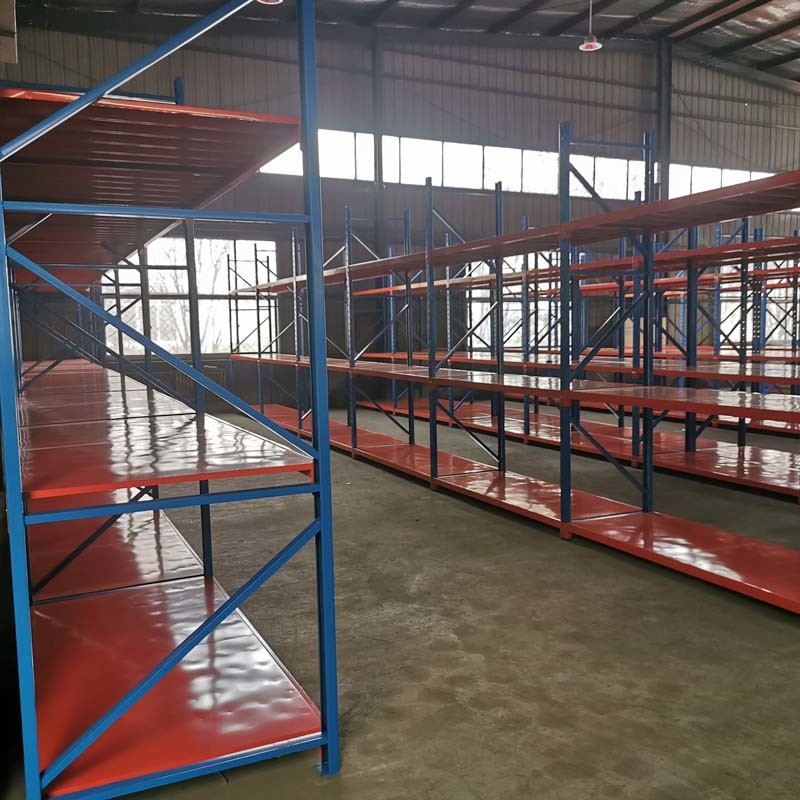Medium Duty Shelving With Weight Capacity 100kg-500KG/Layer Customized Color Options