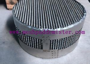 China 500Y SS316L 400mm Diameter Metal Structured Packing wholesale
