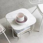 Simple Marble Stone Countertops Round Square Dining Table Tops For Hospitality