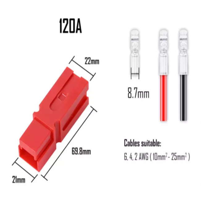 Single Pole Anderson Powerpole Connectors 120A 180A PC Material