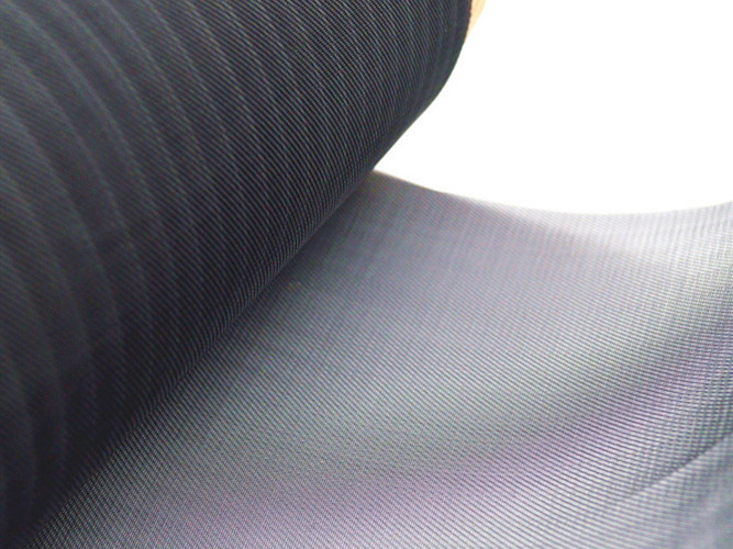 Plain Weave Titanium Wire Mesh Screen For Tubular Heat Exchange Black Color