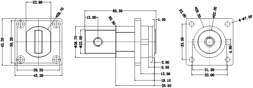 300A Lithium Battery Terminal Connector For Energy Storage System