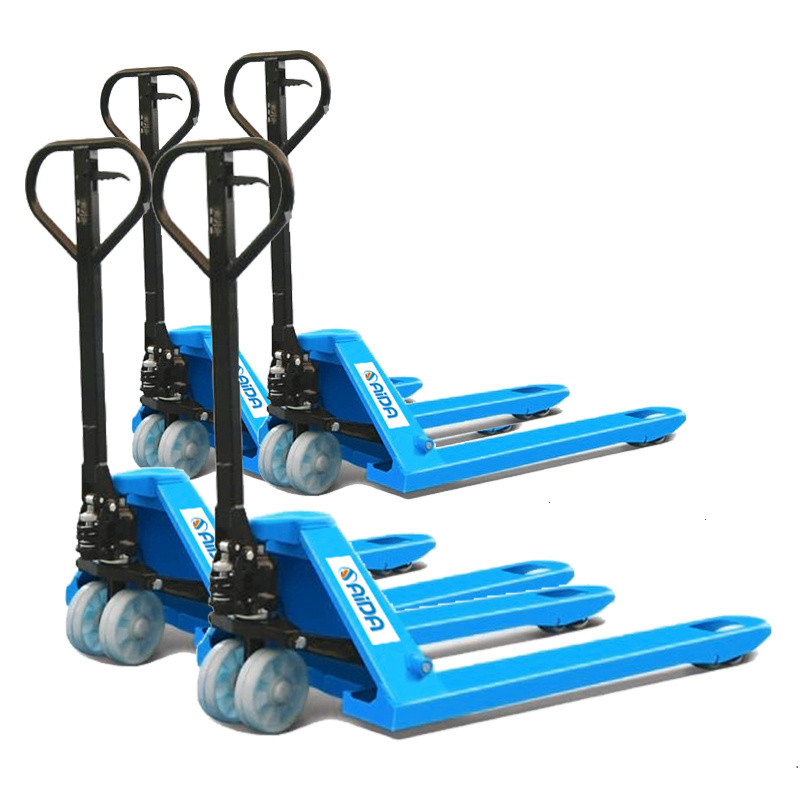 AIDA Electric Hand Pallet Truck with 1150mm Fork Length and Mechanical Steering