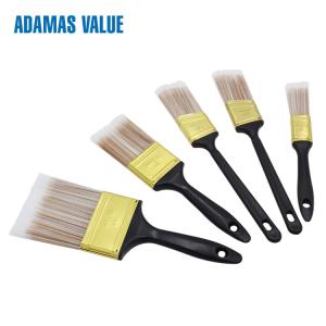 China Plastic Handle Synthetic Paint Brush Synthetic Filament 60-76mm Length wholesale