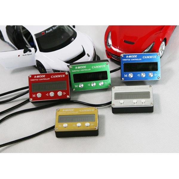 Multifunctional Pedal Throttle Response Controller Red Blue Green Aluminium