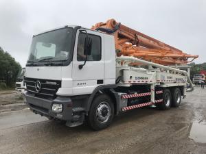 China Swing Leg Zoomlion Used Concrete Pump Truck 37 Meter wholesale