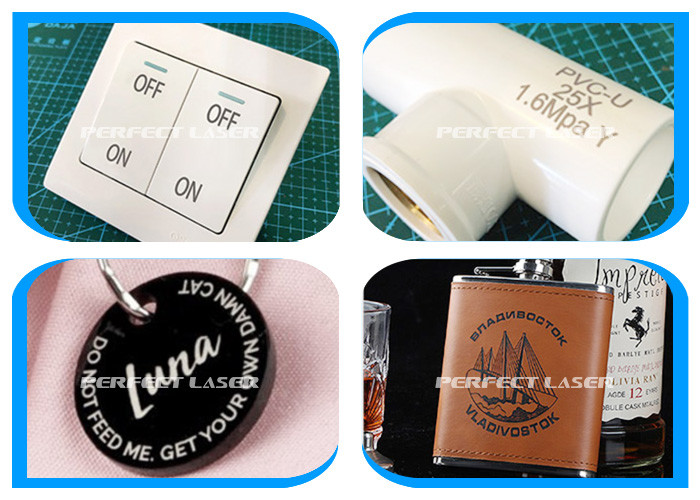 20W Portable Mini Folding Fiber Laser Engraver Marking Machine