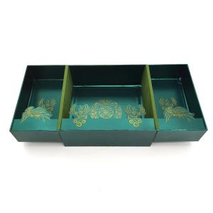 China Nice Custom Logo Luxury Large Gold Stamping Boxes Beauty Set Cosmetic Packaging Perfume Rigid Gift Box wholesale